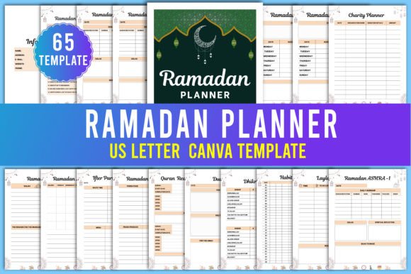 2024 Ramadan Planner Canva Templates: Streamline Your Holy Month
