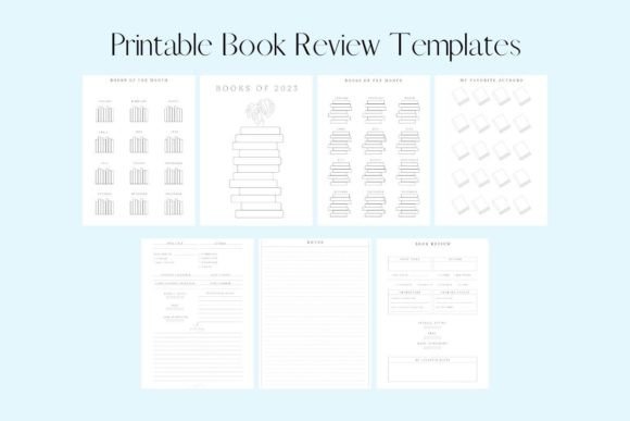 Capture Every Chapter: Book Review Templates for Readers