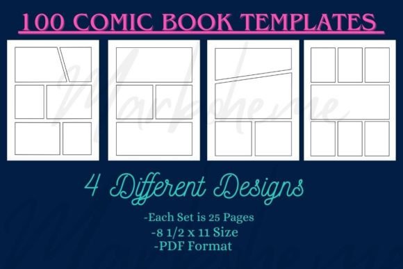 Comic Book Templates Interior: Your Creative Launchpad