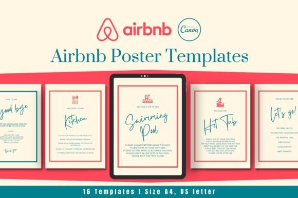 Enhance Your RBNB Stay with Printable Poster Templates