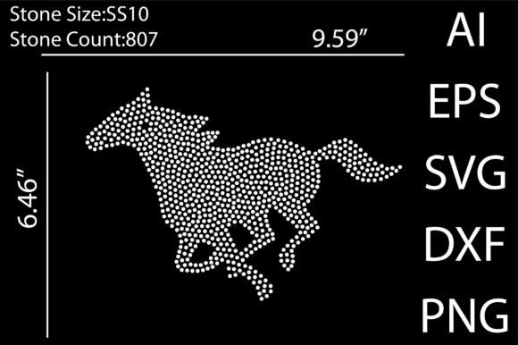 Sparkle and Style: Mastering Horse Rhinestone Templates