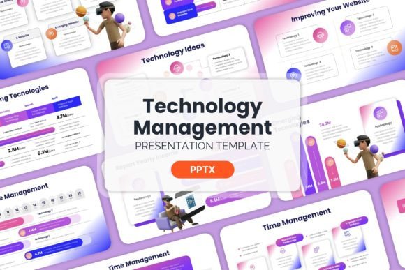 Streamline Your Pitch: Using Tech Management PPT Templates